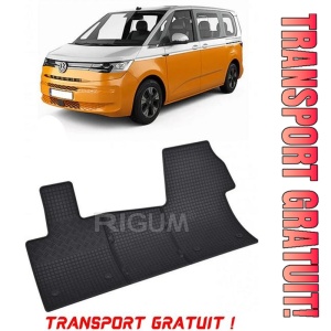 Volkswagen T7 MultIVan fabricat din 2022 - Prezent, Van, set covorase auto dedicate, din cauciuc 100% Premium - Transport Gratuit