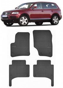 Volkswagen Touareg I, Suv, Din 11.2002 - 2010 , Set Covorase Auto Premium accesorii pentru autoturismul tau - masina v159263