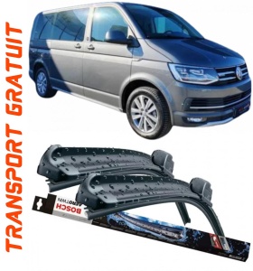 Volkswagen Transporter Set 2 stergatoare parbriz Bosch Bosch Aerotwin 60 cm/60 cm compatibile cu Volkswagen Transporter T6 / Caravelle T6 Bus (Sgb, Sgj, Shb, Shj) din 2015-2019 (60 cm / 60 cm) accesorii pentru autoturismul tau - masina v127931