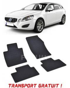 Volvo V60 II fabricat din 07.2018 - Prezent, Combi, set covorase auto dedicate, din cauciuc 100% Premium - Transport Gratuit accesorii pentru autoturismul tau - masina v37107
