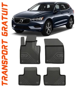 Volvo Xc60 II Din 07.2017 - Prezent, Suv , Set Covorase Auto Tip Tavita Premium 3D, din cauciuc accesorii pentru autoturismul tau - masina v165155