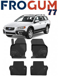 Volvo Xc70 III Din 2014 - 2016, Combi , Set Covorase Auto Tip Tavita Premium 3D, din cauciuc accesorii pentru autoturismul tau - masina v165535