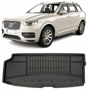 Volvo Xc90 II Suv din 05.2015 - Prezent, Tavita Pentru Portbagaj Lux Premium Dedicata, Rand 3 Ridicat *1 accesorii pentru autoturismul tau - masina v185618