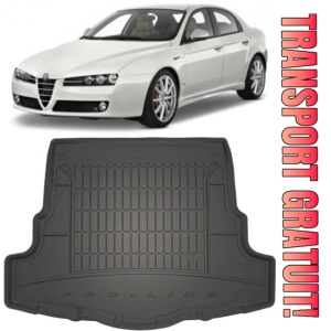 Alfa Romeo 159 Sedan din 09.2005 - 2011 Roata Rezerva Normala *1, Tavita Pentru Portbagaj Lux Premium Dedicata,
