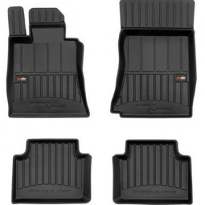 Alfa Romeo Giulia Din 06.2016 - Prezent, Sedan, Nu Corespunde Pentru 4X4 , Set Covorase Auto Tip Tavita Premium 3D, din cauciuc accesorii pentru autoturismul tau - masina v162231