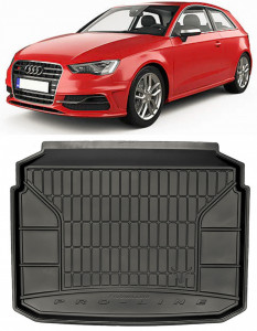 Audi A3 8V Hatchback din 08.2012 - 03.2020, Tavita Pentru Portbagaj Lux Premium Dedicata, Portbagaj Inferior *1 accesorii pentru autoturismul tau - masina v194979