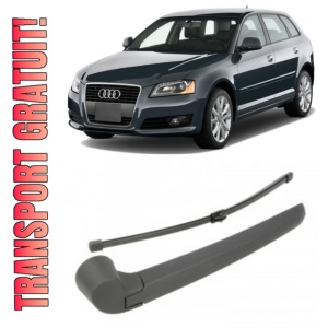 Audi A3 Brat stergator pentru luneta spate cu lamela 315 mm, compatibil cu Audi A3 Combi fabricat intre 2003-2012, calitate extra