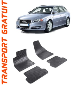 Audi A4 B7, Combi, fabricat din 11.2004 - 03.2008, set covorase auto dedicate, din cauciuc 100% Premium accesorii pentru autoturismul tau - masina v156780