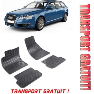 Audi A6 C6, Combi, fabricat din 03.2005 - 03.2006, set covorase auto dedicate, din cauciuc 100% Premium - Transport Gratuit