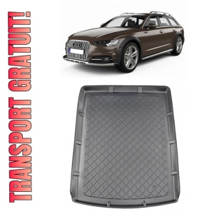 Audi A6 C7 Combi din 09.2011 - 08.2018, Tavita Pentru Portbagaj Lux Premium Dedicata, Cu Sine *1