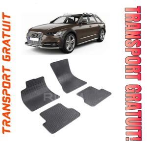 Audi A6 C7, Combi, fabricat din 09.2011 - 08.2018, set covorase auto dedicate, din cauciuc 100% Premium