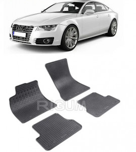 Audi A7 4G, Sportback, fabricat din 09.2010 - 01.2018, set covorase auto dedicate, din cauciuc 100% Premium accesorii pentru autoturismul tau - masina v160154