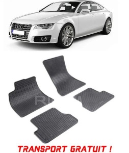 Audi A7 4G, Sportback, fabricat din 09.2010 - 01.2018, set covorase auto dedicate, din cauciuc 100% Premium - Transport Gratuit accesorii pentru autoturismul tau - masina v40996