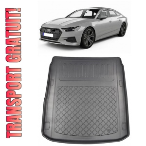Audi A7 C8 Sportback din 02.2018 - Prezent *3, Tavita Pentru Portbagaj Lux Premium Dedicata,