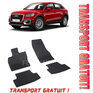 Audi Q2, Suv, fabricat din 10.2016 - Prezent, set covorase auto dedicate, din cauciuc 100% Premium - Transport Gratuit