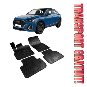 Audi Q3 (2019-2025), inclusiv hybrid Set 4 covorase auto cauciuc Urban Line