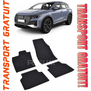 Audi Q4 E-Tron fabricat din 07.2021 - Prezent, Suv, Portbagaj Inferior, set covorase auto dedicate, din cauciuc 100% Premium
