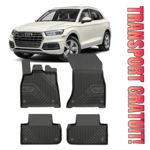 Audi Q5 Fyt Sportback Din 03.2021 - Prezent, Suv , Set Covorase Auto Tip Tavita Premium 3D, din cauciuc