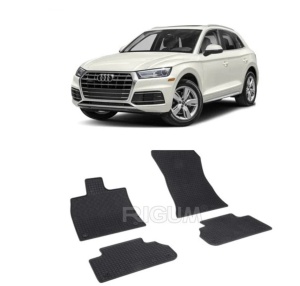 Audi Q5 Fyt Sportback, Suv, fabricat din 03.2021 - Prezent, set covorase auto dedicate, din cauciuc 100% Premium - Img 2