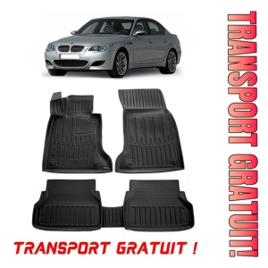 Bmw 5 (E60) 2Wd (2003-2010) Set covorase auto cauciuc G.Modern Line 3D transport gratuit