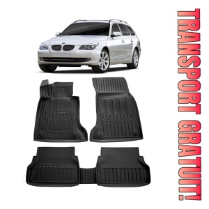 Bmw 5 (E61) 2Wd (2003-2010) Set covorase auto cauciuc G.Modern Line 3D