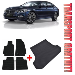 BMW F10 Set Covorase + tavita portbagaj auto BMW Seria 5 F10 fabricatie 03.2010 - 2013, caroserie sedan