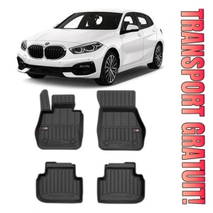 Bmw Seria 1 F40 Din 09.2019 - Prezent, Hatchback , Set Covorase Auto Tip Tavita Premium 3D, din cauciuc