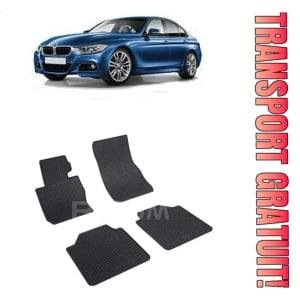 Bmw Seria 3 F34, Gran Turismo, fabricat din 06.2013 - Prezent, set covorase auto dedicate, din cauciuc 100% Premium