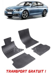 Bmw Seria 5 F10, Sedan, fabricat din 03.2010 - 2013, set covorase auto dedicate, din cauciuc 100% Premium - Transport Gratuit accesorii pentru autoturismul tau - masina v40796