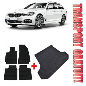 Bmw Seria 5 G31 din 05.2017 - Prezent Combi *1 , Set Covorase + tavita portbagaj auto