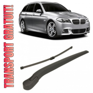 Bmw Seria 5 Touring Brat stergator pentru luneta spate cu lamela 360 mm, compatibil cu Bmw Seria 5 Touring fabricat intre 2009-2017, calitate extra