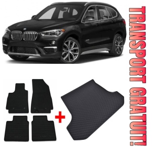 BMW X1 Set Covorase + tavita portbagaj auto BMW X1 U11 fabricatie 10.2022 - prezent, caroserie suv