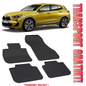 Bmw X2 F39, Suv, fabricat din 03.2018 - Prezent, set covorase auto dedicate, din cauciuc 100% Premium - Transport Gratuit