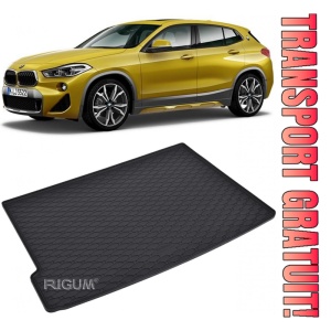 BMW X2 Tavita pentru portbagaj din cauciuc, compatibila BMW X2 F39 fabricatie 03.2018 - prezent, caroserie suv, portbagaj inferior