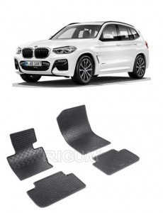 Bmw X3 E83, Suv, fabricat din 01.2004 - 10.2010, set covorase auto dedicate, din cauciuc 100% Premium accesorii pentru autoturismul tau - masina v158129