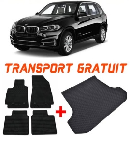 Bmw X5 F15 din 10.2013 - 10.2018 Suv *2 , Set Covorase + tavita portbagaj auto accesorii pentru autoturismul tau - masina v332