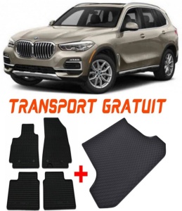 BMW X5 Set Covorase + tavita portbagaj auto BMW X5 G05 fabricatie 11.2018 - prezent, caroserie suv accesorii pentru autoturismul tau - masina v2189