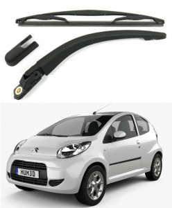 Brat stergator pentru luneta spate cu lamela 305 mm Citroen C1 10.05-12.14 accesorii pentru autoturismul tau - masina v224392