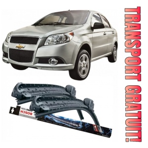 Chevrolet Aveo Saloon Set 2 stergatoare parbriz Bosch Aerotwin 600/475mm compatibile cu Chevrolet AVEO Saloon (T300) (2011-2015) (65 cm / 38 cm)
