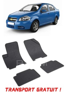 ChEVrolet Aveo T250, Sedan, fabricat din 2006 - 2011, set covorase auto dedicate, din cauciuc 100% Premium - Transport Gratuit accesorii pentru autoturismul tau - masina v40644