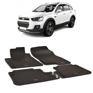 Chevrolet Captiva (2006-) Set covorase auto cauciuc Urban Line accesorii pentru autoturismul tau - masina v241589