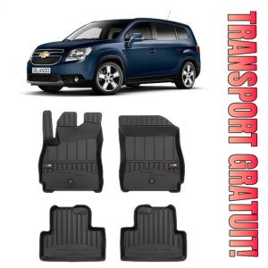 Chevrolet Orlando, Van, Din 2011 - 2014 , Set Covorase Auto Tip Tavita Premium 3D, din cauciuc