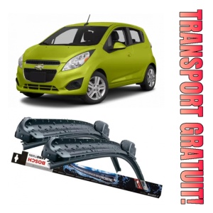 Chevrolet Spark Set 2 stergatoare parbriz Bosch Bosch Aerotwin compatibile cu Chevrolet Spark 2007-2014 (55 cm / 34 cm)