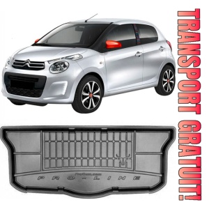 Citroen C1 II Hatchback din 07.2014 - Prezent *2, Tavita Pentru Portbagaj Lux Premium Dedicata,