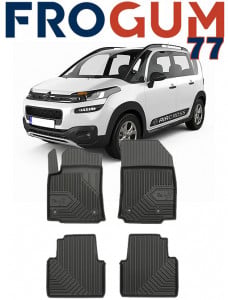 Citroen C3 Aircross Din 11.2017 - Prezent, Hatchback , Set Covorase Auto Tip Tavita Premium 3D, din cauciuc accesorii pentru autoturismul tau - masina v166608
