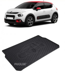 Citroen C3 Hatchback din 2016 - Prezent (Portbagaj Inferior) *1 , Tavita Pentru Portbagaj Lux Premium Dedicata, accesorii pentru autoturismul tau - masina v195462
