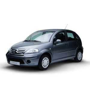 Citroen C3 I Din 2002 - 2009, Hatchback , Set Covorase Auto Tip Tavita Premium 3D, din cauciuc accesorii pentru autoturismul tau - masina v163193