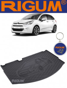 Citroen C3 II Hatchback din 2009 - 12.2016 *3, Tavita Pentru Portbagaj Lux Premium Dedicata, accesorii pentru autoturismul tau - masina v191448