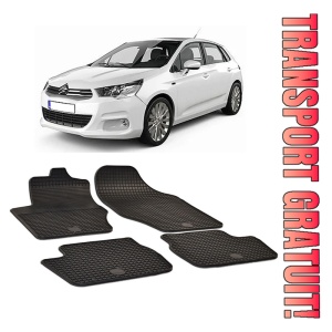 Citroen C4 (2010-2018) Set 4 covorase auto cauciuc Urban Line