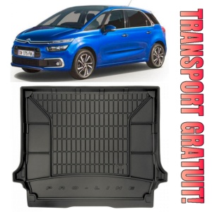 Citroen C4 Grand Picasso I Van din 10.2006 - 08.2013, Tavita Pentru Portbagaj Lux Premium Dedicata, Rand 3 Culcat *1